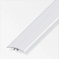 alfer Übergangsprofil 1 m, 46 mm Aluminium eloxiert silber