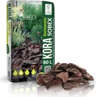 Rinde von Nadelholzkiefern für den Garten 80L 20-50mm