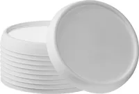 Mehrweg Frische-Deckel für 500g Joghurtbecher (10 Stück), wiederverwendbar Deckel - ⌀ 9,5 cm