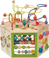 EverEarth, Großes 7-in-1-Garten-Spielcenter, EE33285, Material: Buche
