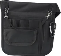 Krankenschwester Organizer Gürtel - Tasche Gürteltasche Beuteltasche Gürteltasche für Schere Werkzeug , Schwarz