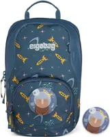 ergobag Freizeitrucksack Rucksack Ease Backpack 6L Bärgold blau