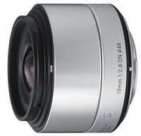 Sigma 19 mm / F 2,8 DN Superweitwinkelobjektiv für Micro Four Thirds Systemkameras, F2,8, Autofokus, 46 mm Filterdurchmesser