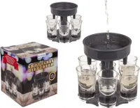 OOTB Schnapsglas-Spender mit 6 Gläsern