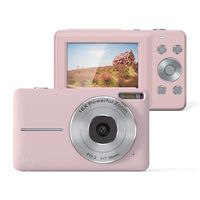Digitalkamera Fotokamera FHD 1080P 44MP Fotoapparat,Kamera Digital mit 2.4" LCD Wiederaufladbare 16X Digitalzoom