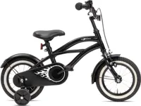 Nogan Rumble Kinderfahrrad – 12 Zoll – Schwarz - komplett mit Stutzräder