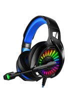 Gaming Headset for PS4  PC,PS4 Headset with Microphone 3D Surround Sound Headphones Noise Cancelling RGB Lights