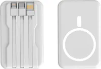 Wireless Powerbank,Magnetische Powerbank,10000mAh,LED-Display