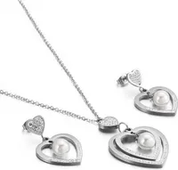 Hjertje Set - Silber KP15103