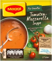 Maggi Für Genießer Tomaten Mozzarella Suppe mit feinem Basilikum 59g