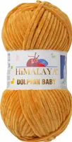 Strickfein Himalaya Dolphin Baby super Bulky Chenille Garn Wolle strickgarn 5x100 gr 80330 - zimt