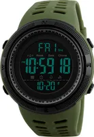 SKMEI Herren Sportuhren Countdown Double Time Uhr Alarm Chronograph Digitale Armbanduhren 50M Wasserdicht Relogio Masculino Smartwatches