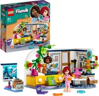 LEGO 41740 Friends Aliyas Zimmer, Übernachtungsparty-Spielzeug zum Sammeln mit Paisley aus der Serie 2023 und Hündchen-Figur für Mädchen und Jungen ab 6 Jahren