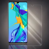 Panzer Folie für Huawei P30 Echt Glas Displayschutzfolie Transparent Glasfolie 9H Härtegrad Schutzglasfolie