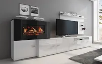Wohnmöbel mit elektrischem Kamin