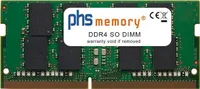 PHS-memory 16GB RAM paměti pro Dell XPS 15 (7590) DDR4 SO DIMM 2666MHz PC4-2666V-S (SP370072)