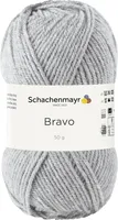 Schachenmayr Bravo, 50g Hellgrau Meliert Handstrickgarne