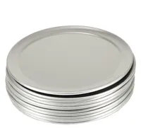 Pizzablech rund aus Aluminium 12 Stück Ø 253 mm