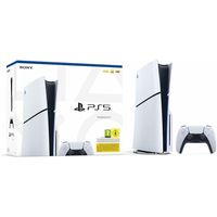 Sony PlayStation 5 Slim 1,02 TB Wi-Fi Nero, Bianco