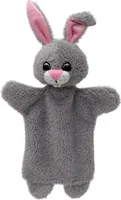 Handpuppe Kaninchen 34 cm Grau, 24604C