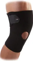 Mcdavid Knee Support Wrap Adjustable With Open Patella - černý
