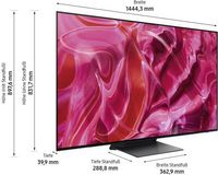 Samsung OLED-Fernseher GQ65S92CATXZG Carbon-Silber 65 Zoll