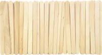 EDUPLAY 200-006 Bastelhölzer 'Lollipop' klein, 11,4 x 1 x 0,2 cm, natur (50er Pack)