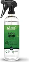 bio-chem Bad- und Sanitärreiniger - 750 ml - Badreiniger Spray, WC-Reiniger, Kalkentferner mit Lotuseffekt, Kalkreiniger für Bad, Dusche, WC, Spülbecken u.v.m.