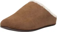 FitFlop - Dámske papuče "Chrissie", semiš GT446 (40,5 EU) (svetlohnedá)