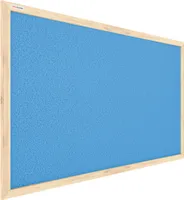 ALLboards korková tabule v dřevěném rámu 60x40 cm- SKY