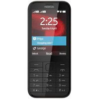 Nokia 225 2.8" 99.8g Schwarz - Mobiltelefon - Barren - 2 MP 32 GB