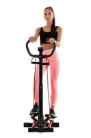 Hop-Sport Stepper HS-055S Noble, Swing Stepper mit LCD-Bildschirm, Stepper für Zuhause mit Lenker - platzsparend und stabil