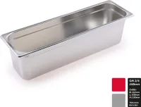 GN Behälter Gastronorm 2/3 Edelstahl 20 mm - 200 mm Tiefe | Gastronorm Behälter 2/3 | GN Behälter