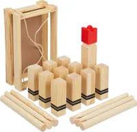 relaxdays Wikingerspiel Holz