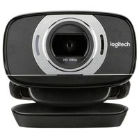 Logitech C615 HD Webcam USB schwarz