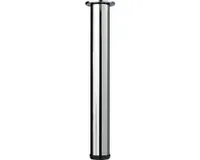 Hettich Tischbein 7,6 x 70 - 110 cm Stahl verchromt - 1 Stück