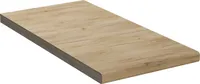Vicco Küchenarbeitsplatte R-Line, 30 cm, Goldkraft Eiche