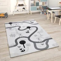 Kinderteppich Teppich Kinderzimmer Spielmatte Straßenteppich Spielteppich Grösse 80x150 cm