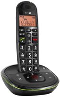 Doro Phone EASY 105WR Strahlungsarmes Schnurlostelefon mit Anrufbeantworter, Rufnummernanzeige, 10h Sprechzeit, 4 Tage Standby, Freisprechfunktion, DECT