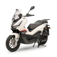 Motorroller Desert Weiß 125ccm ADV Kraftradtrad ABS Wassergekühlt Keyless Go