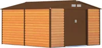 G21 Domek ogrodowy G21 GAH 884 - 277 x 319 cm, brązowy G21-63900567