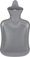 relaxdays Graue Wärmflasche 1 Liter