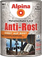 Alpina Metallschutz-Lack Eisenglimmer 750 ml silber
