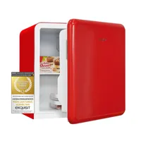 Klarstein Yummy Kühlschrank mit Gefrierfach 90 l rot Erfahrungen 4/5 Sternen