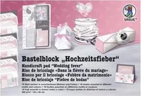 URSUS Bastelblock "Hochzeitsfieber"