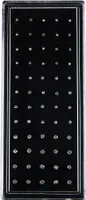 60 Teile/satz Uni Gebogene Zirkonia Edelstahl Nase Stud Piercing Schmuck-Weiß