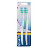 Oral B Toothbrush 1.2.3 Classic Care - Twin Pack