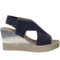 Jana Damen  Sandalen & Sandaletten blau Gr. 39