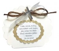 Gastgeschenke Hochzeit Mandeln Taufe Kommunion Konfirmation GG0101 Vintage grün 