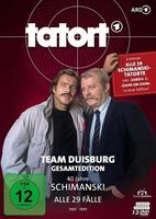 Tatort Duisburg - 40 Jahre Schimanski (Gesamtedition). 15 DVDs.
